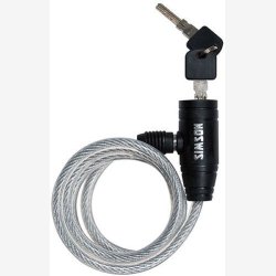 Simson spiralls til brn, 8mmx90cm - div. farver