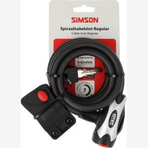 Simson spiralkabell�s normal st�rrelse XL - 10 mm x 150 cm