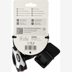 Simson spiralkabell�s normal st�rrelse XL - 10 mm x 150 cm