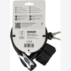 Simson Spiralkabell�s Excellent St�rrelse L - 15mm x 100cm