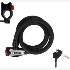 Simson Spiralkabell�s Excellent St�rrelse L - 15mm x 100cm