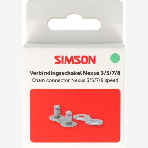 Simson Forbindelsesled Nexus 1/2"x3/32" 3/5/7/8-speed