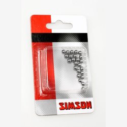 Simson stlkugler 3/16" (24 stykker)