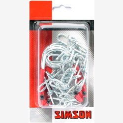 Simson cykelopbevaringskroge med kder