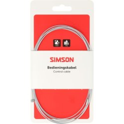 Simson gearkabel Gazelle / Sturmey Archer - galvaniseret