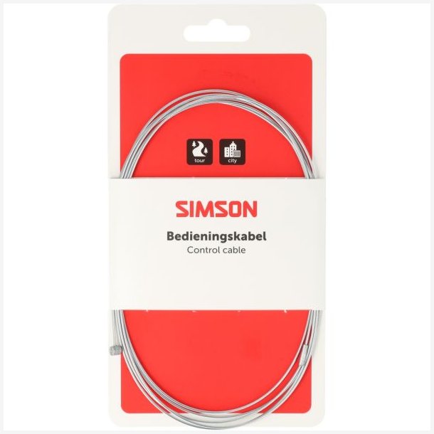 Simson gearkabel Gazelle / Sturmey Archer - galvaniseret