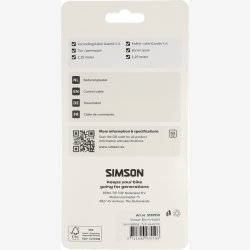 Simson gearkabel Gazelle / Sturmey Archer - galvaniseret