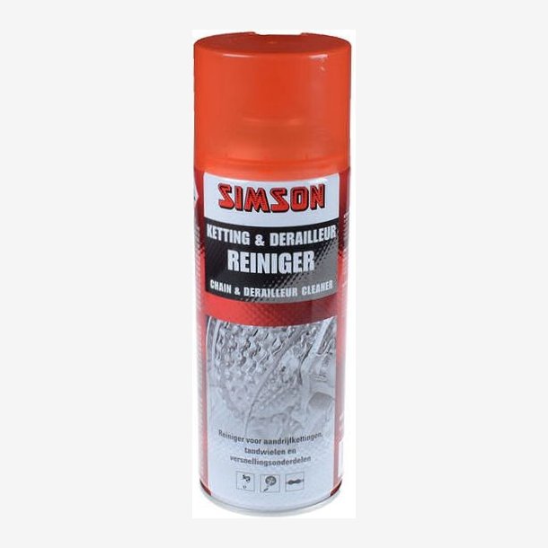 Simson Kde &amp; Derailleur Cleaner Spray 400ml.