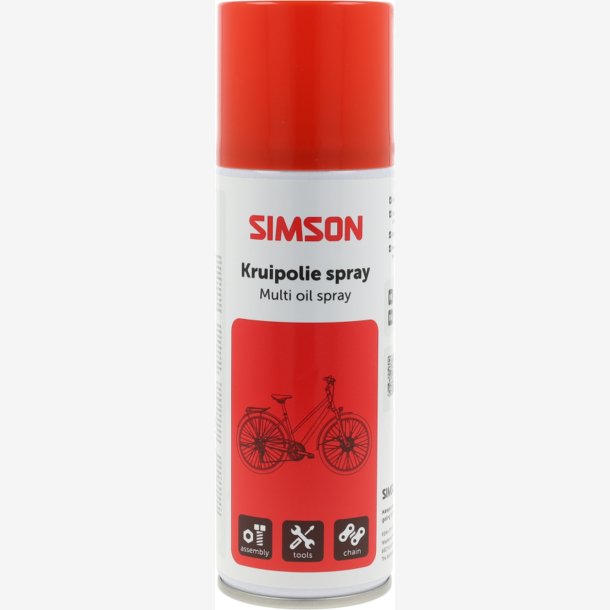 Simson penetrerende oliespray - 400ml
