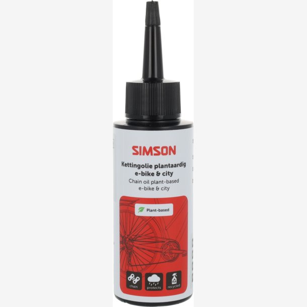 Simson plantebaseret k�deolie til elcykel og bycykel - 100 ml