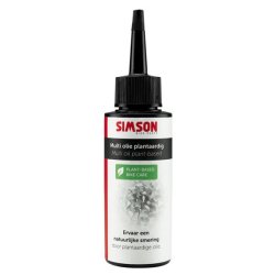 Multi olie Simson plantebaseret sort/rd