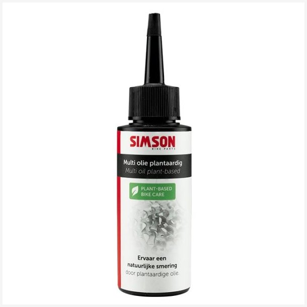 Multi olie Simson plantebaseret sort/rd