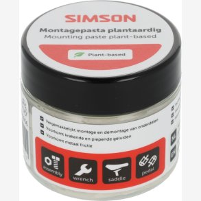 Simson plantebaseret monteringspasta - 50 ml
