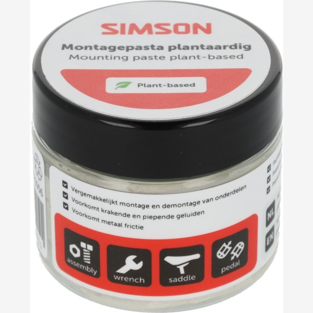 Simson plantebaseret monteringspasta - 50 ml