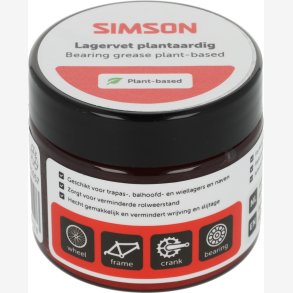 Simson plantebaseret lejefedt - 50 ml