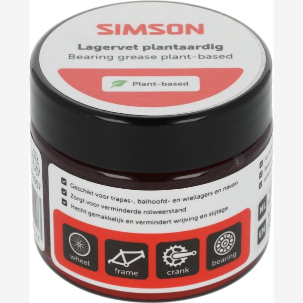 Simson plantebaseret lejefedt - 50 ml