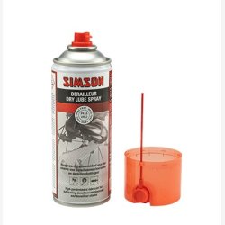 Derailleur Simson Dry Lube Spray 400ml orange