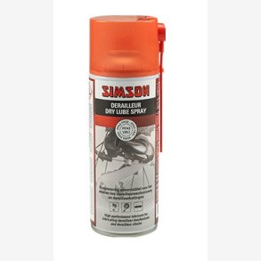 Derailleur Simson Dry Lube Spray 400ml orange