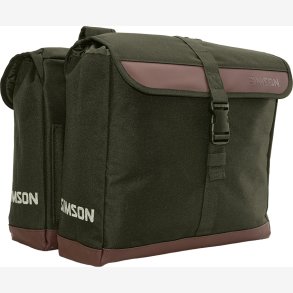 Simson Urban 35 liter dobbelt cykeltaske - olivengr�n