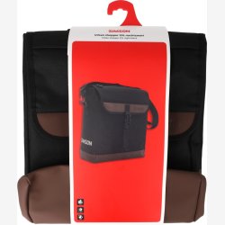 Simson Urban 15L enkelt cykeltaske - nat sort