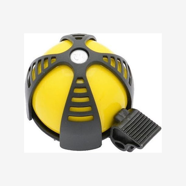 Cykelklokke Simson Joy - yellow/black