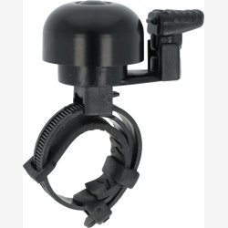 Simson Mini cykelklokke med fleksibel rem 32mm - sort