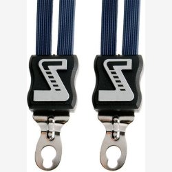 Luggage carrier strap Trio Simson short with 3 straps - marine blue