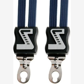 Luggage carrier strap Trio Simson short with 3 straps - marine blue