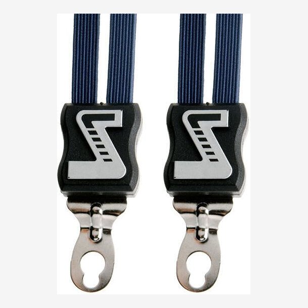 Luggage carrier strap Trio Simson short with 3 straps - marine blue