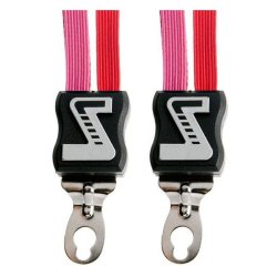 Simson elastikstropper til cykel - rd/lyserd