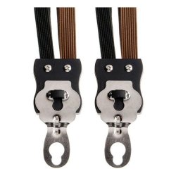 Simson elastik bagagestropper strong sort/brun