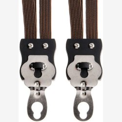 Bagagebrerstropper Trio Simson med 3 stropper - brun