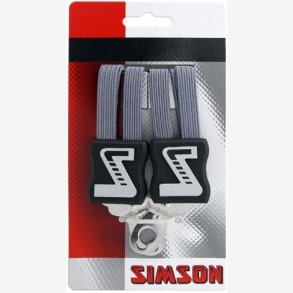 Luggage carrier straps Trio Simson with 3 straps - anthracite