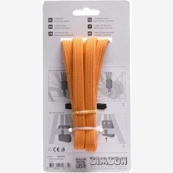Luggage carrier straps Trio Simson with 3 straps - orange