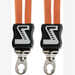 Luggage carrier straps Trio Simson with 3 straps - orange