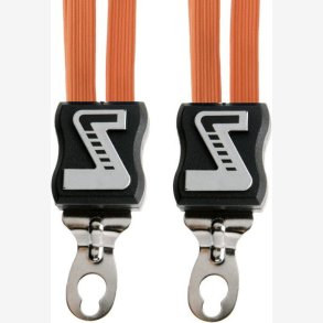 Luggage carrier straps Trio Simson with 3 straps - orange