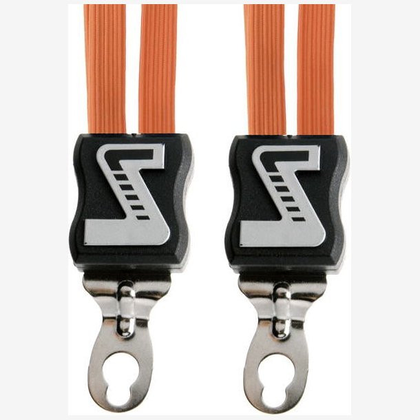 Luggage carrier straps Trio Simson with 3 straps - orange