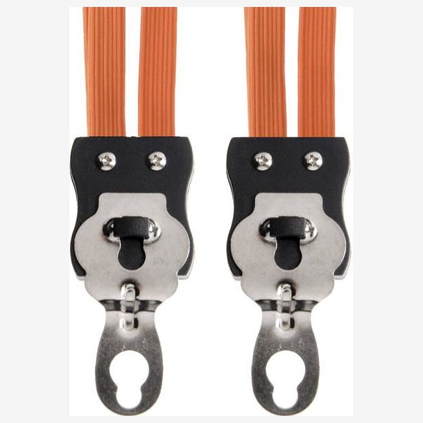 Luggage carrier straps Trio Simson with 3 straps - orange