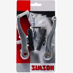 Simson V-Bremsest - For + Bag - slv