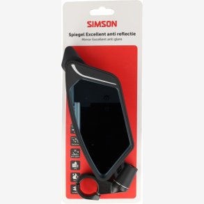 Spejl Simson Fremragende antirefleks