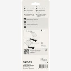 Simson Excellent Anti-Reflection Rundt Spejl