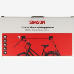Simson oph�ngningssystem til elcykel - sort