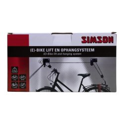 Simson elcykel / cykellift og suspension system (op til 54 kg)