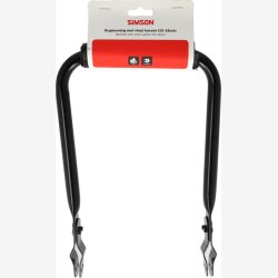 Rygl�n Simson 15 16 cm Sort
