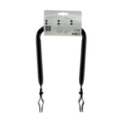 Simson cykel rygln smal sort med hynde