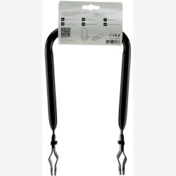 Cykel rygln Simson smal med vinyl rygpude - sort