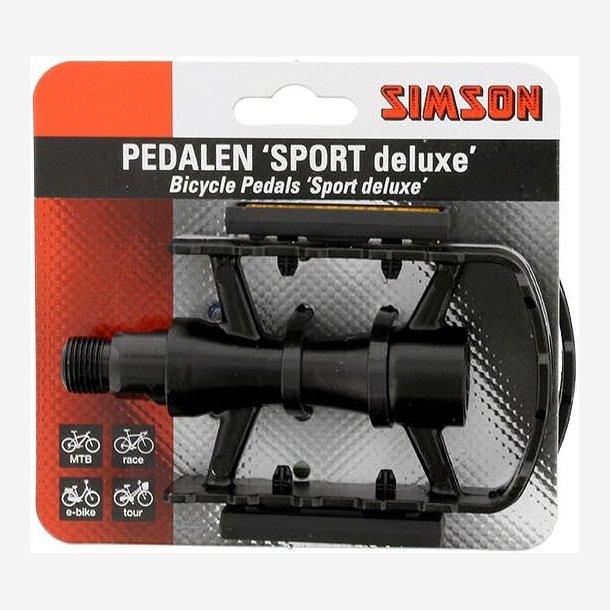 Pedal Simson Sport Deluxe - black