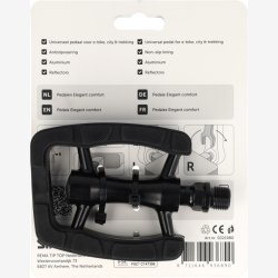 Simson Elegant Komfort Pedals�t - Sort