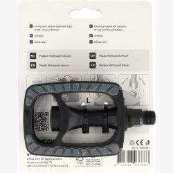 Simson Metropool De Luxe pedals�t - sort