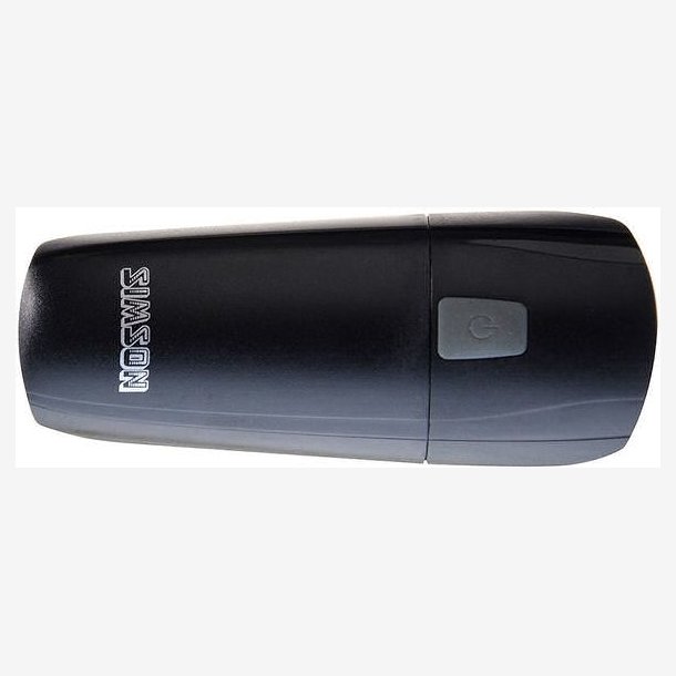Simson Forlygte "Amaze" 1 LED 25 Lux with Batteries